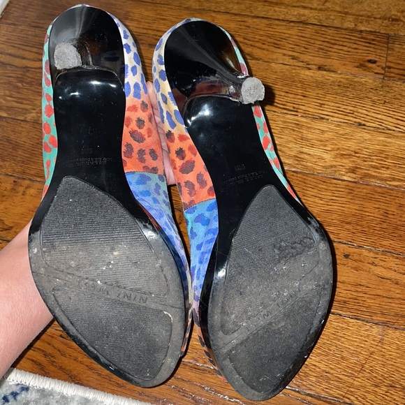Leopard Nine West heel - Picture 5 of 6